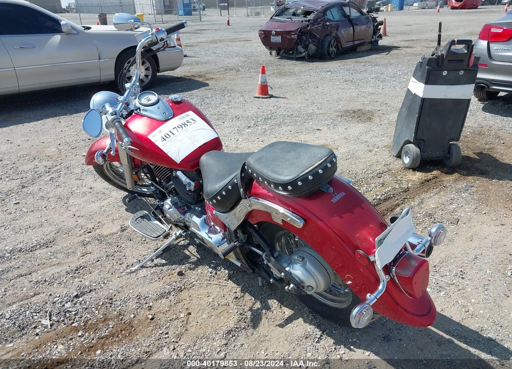 2009 YAMAHA XVS650 A/AT VIN: JYAVM01E59A126345