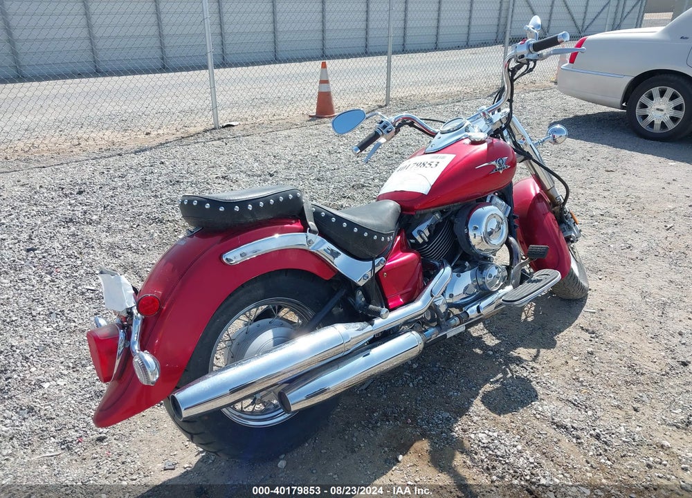 2009 YAMAHA XVS650 A/AT VIN: JYAVM01E59A126345