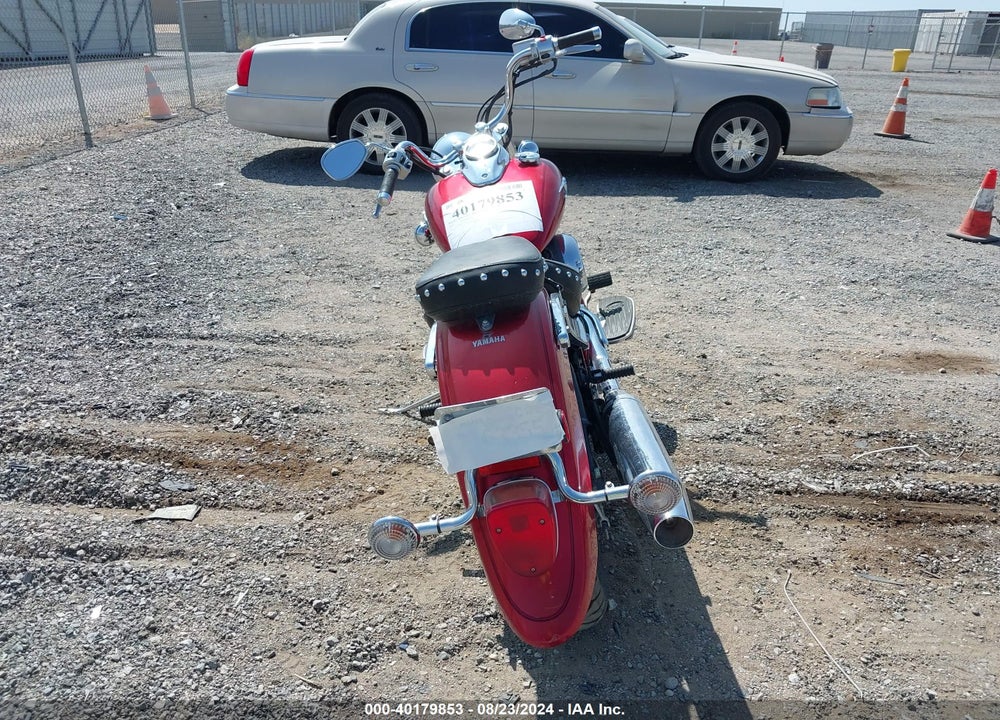 2009 YAMAHA XVS650 A/AT VIN: JYAVM01E59A126345