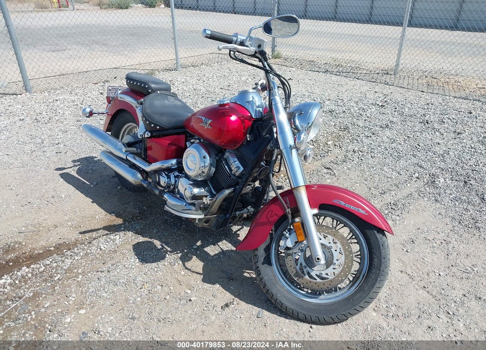 2009 YAMAHA XVS650 A/AT VIN: JYAVM01E59A126345