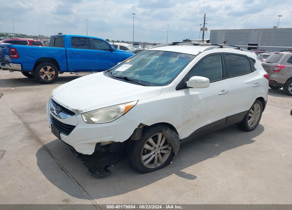 2013 HYUNDAI TUCSON LIMITED VIN: KM8JU3AC2DU714841