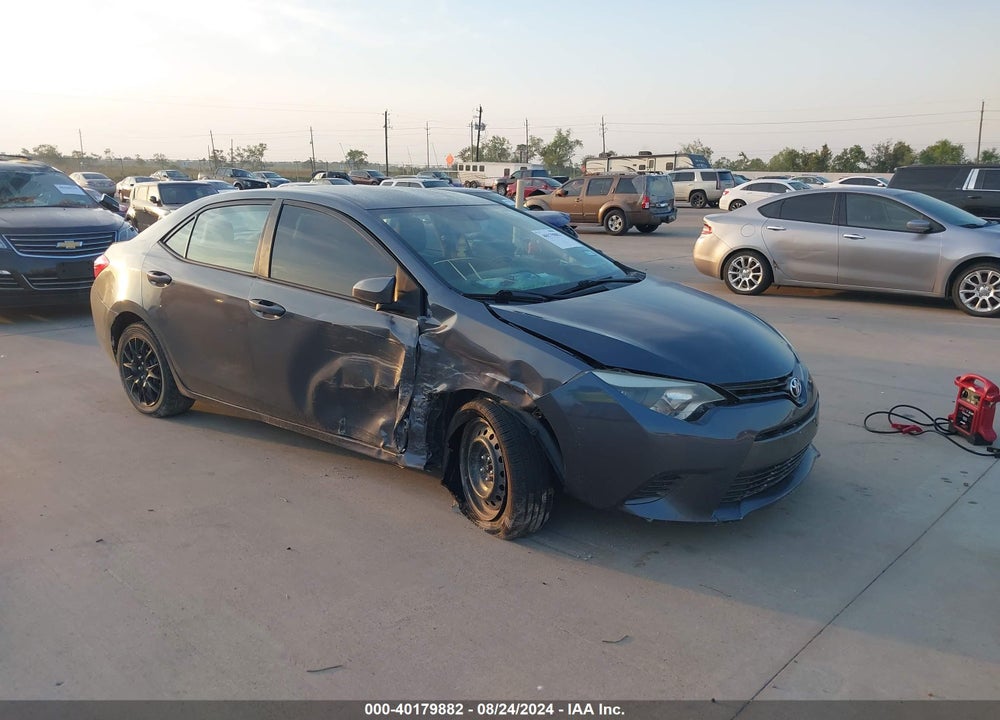 2016 TOYOTA COROLLA LE VIN: 5YFBURHEXGP467945