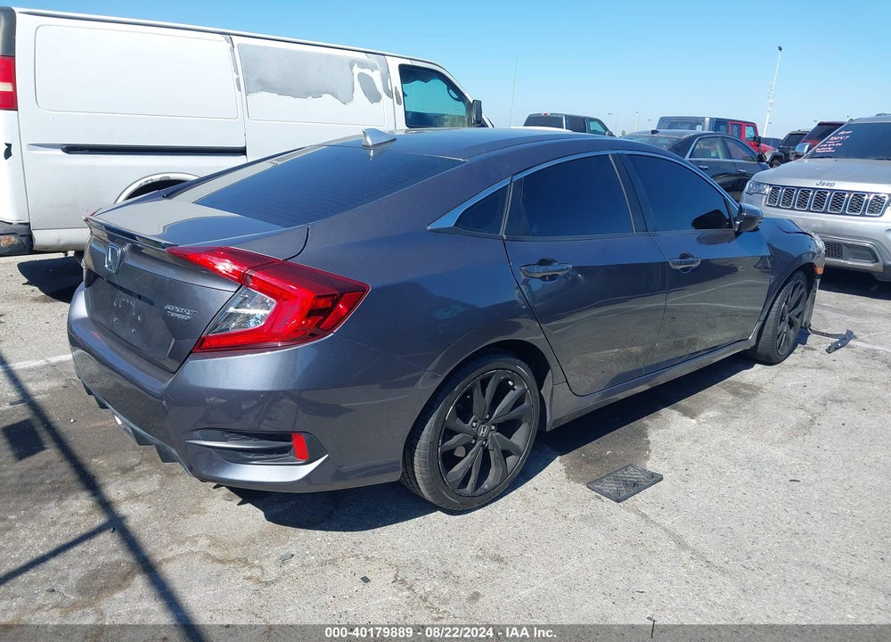 2019 HONDA CIVIC SPORT VIN: 2HGFC2F8XKH549182