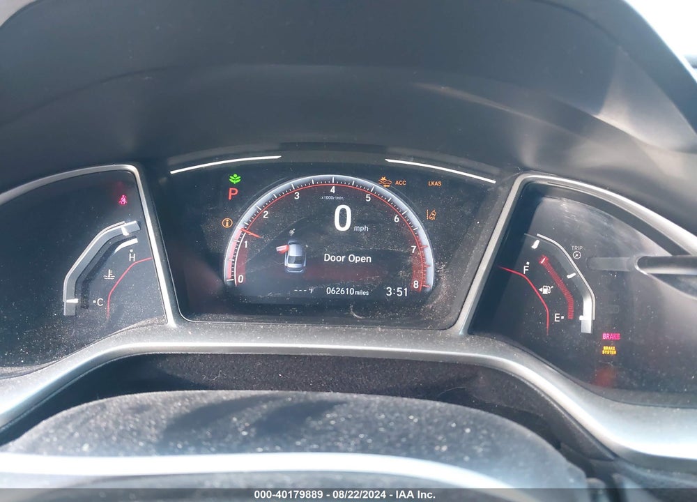 2019 HONDA CIVIC SPORT VIN: 2HGFC2F8XKH549182