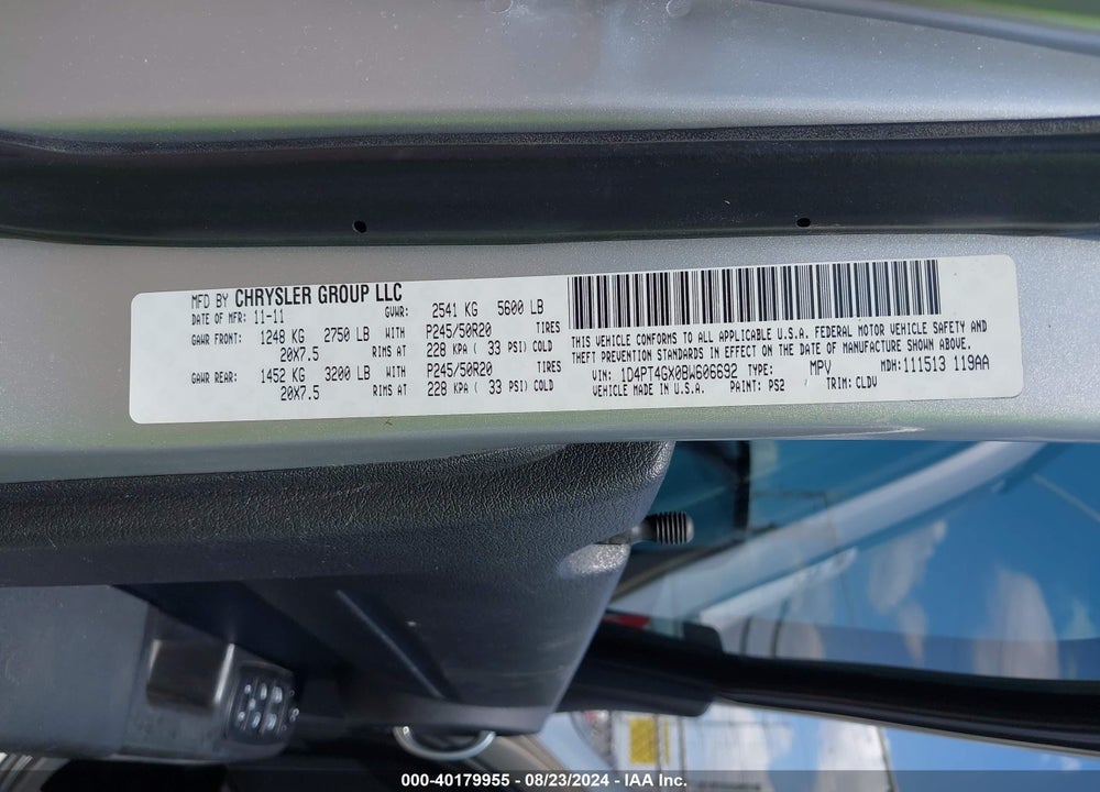2011 DODGE NITRO HEAT VIN: 1D4PT4GX0BW606692