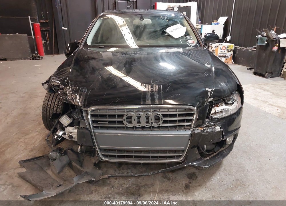 2012 AUDI A4 2.0T PREMIUM VIN: WAUFFAFL6CN016076