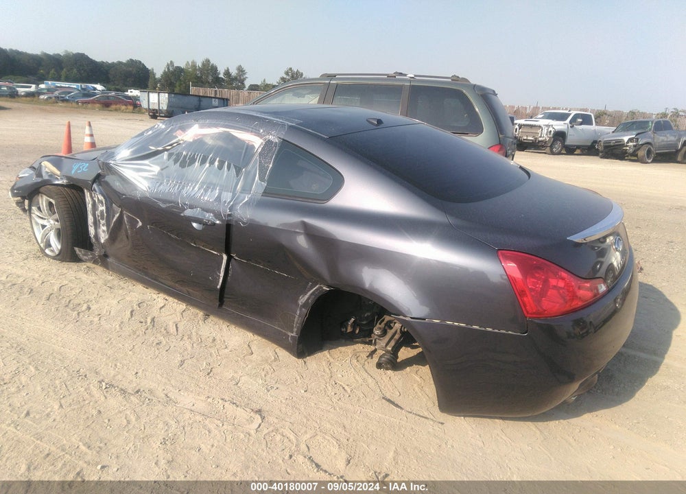 2009 INFINITI G37 JOURNEY/SPORT VIN: JNKCV64E99M607252
