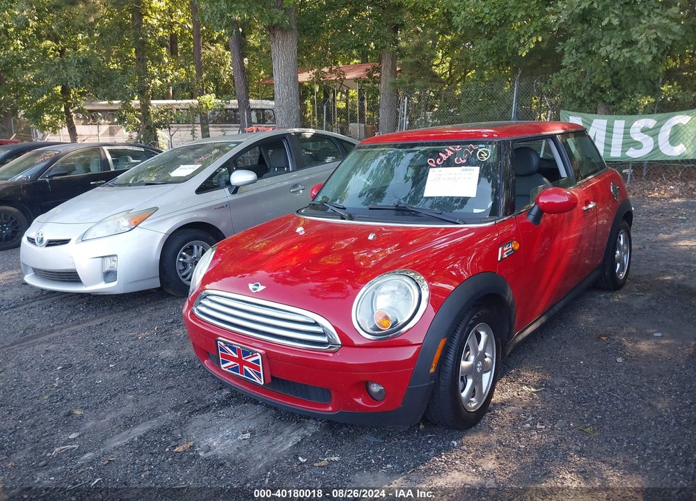 2010 MINI COOPER VIN: WMWMF3C59ATZ60990