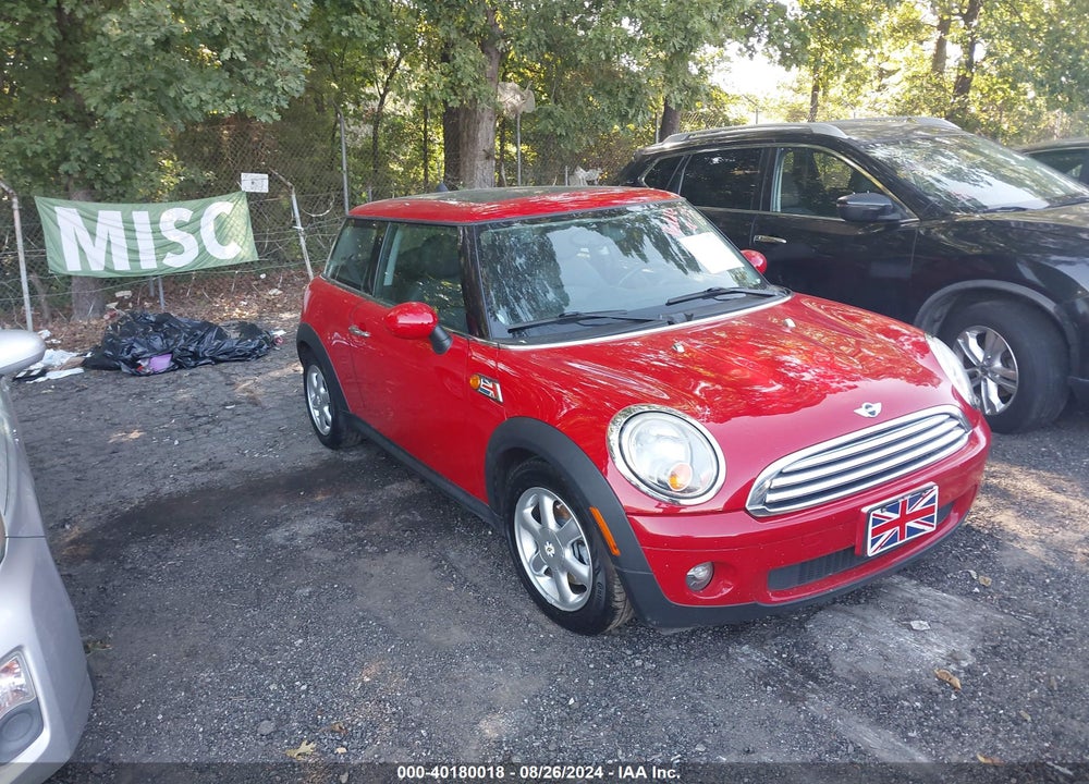 2010 MINI COOPER VIN: WMWMF3C59ATZ60990