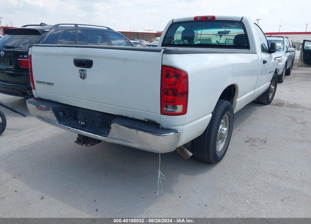 2005 DODGE RAM 2500 VIN: 3D7KR26D25G795940
