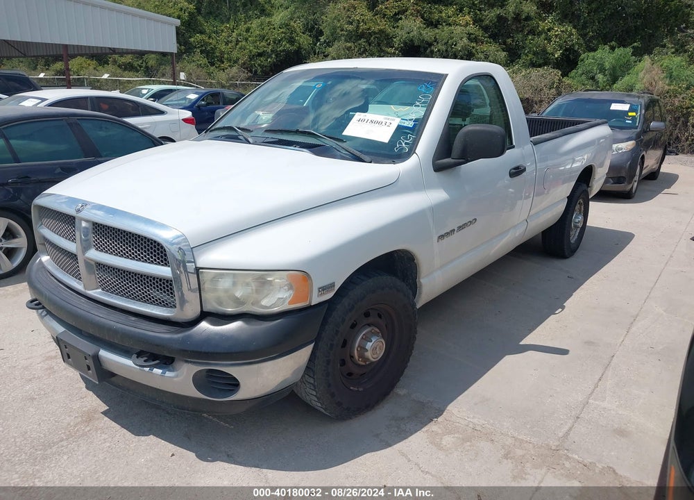 2005 DODGE RAM 2500 VIN: 3D7KR26D25G795940