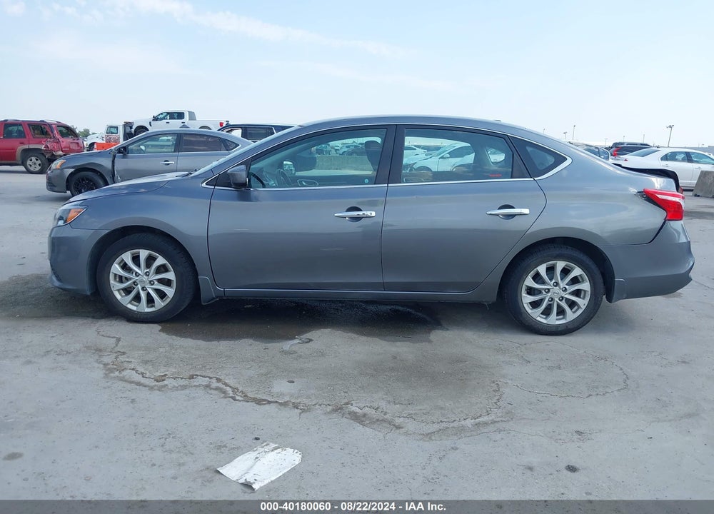 2019 NISSAN SENTRA SV VIN: 3N1AB7AP3KL608302