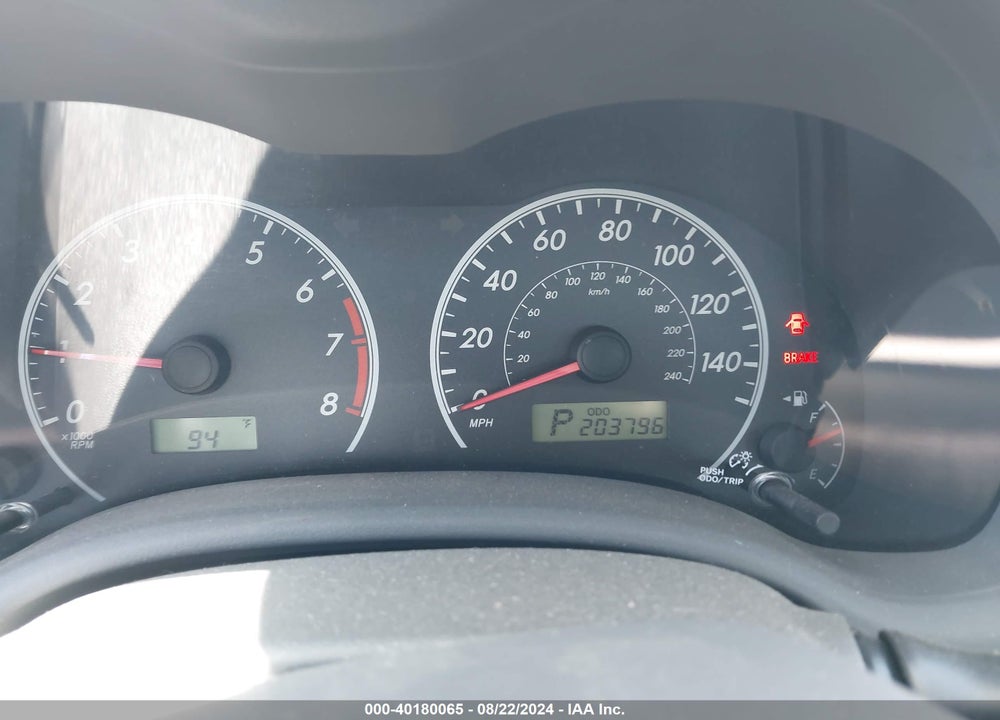 2010 TOYOTA COROLLA LE VIN: 1NXBU4EE7AZ335643