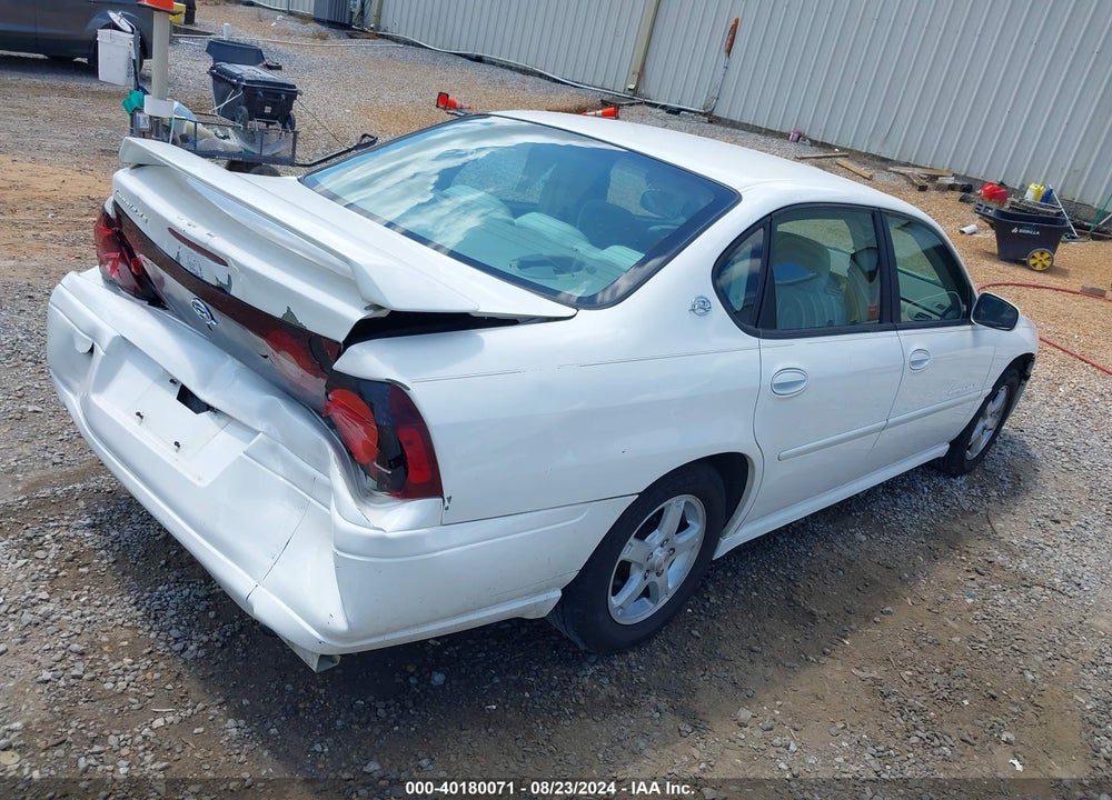 2004 CHEVROLET IMPALA LS VIN: 2G1WH52K949290001
