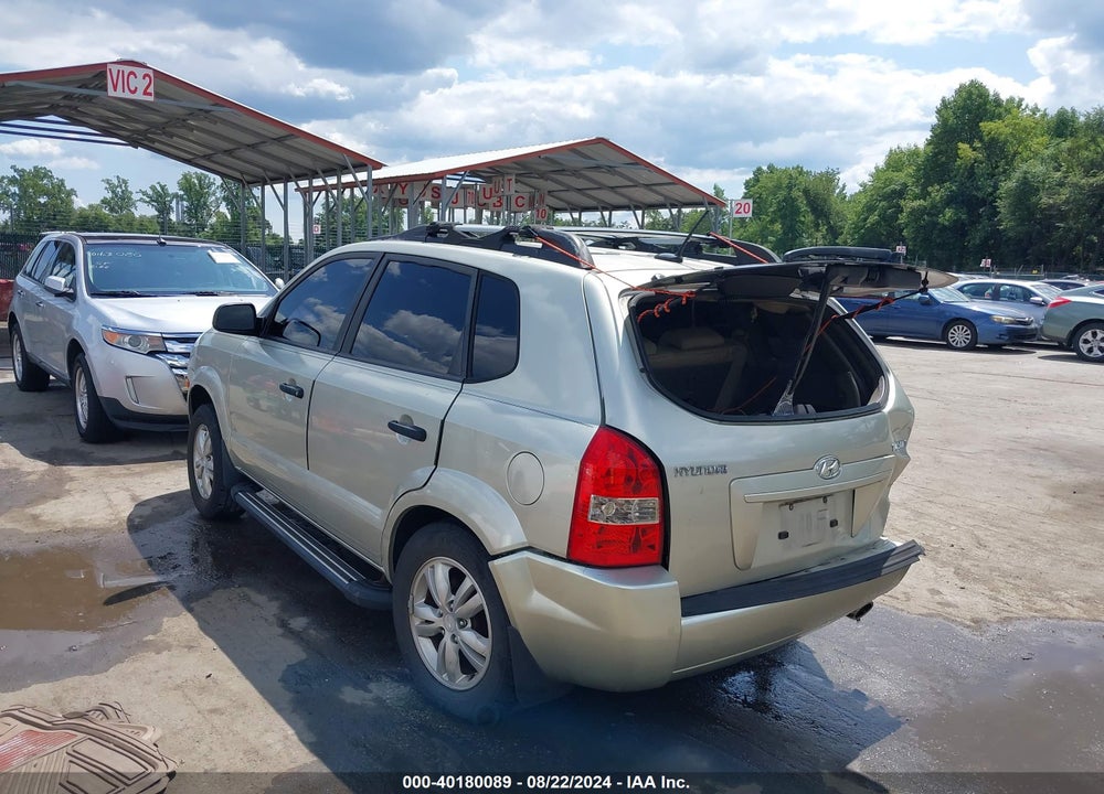 2009 HYUNDAI TUCSON VIN: KM8JM12B49U041004