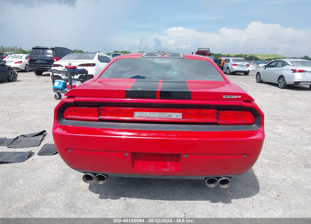2012 DODGE CHALLENGER SRT8 392 VIN: 2C3CDYCJ5CH161050