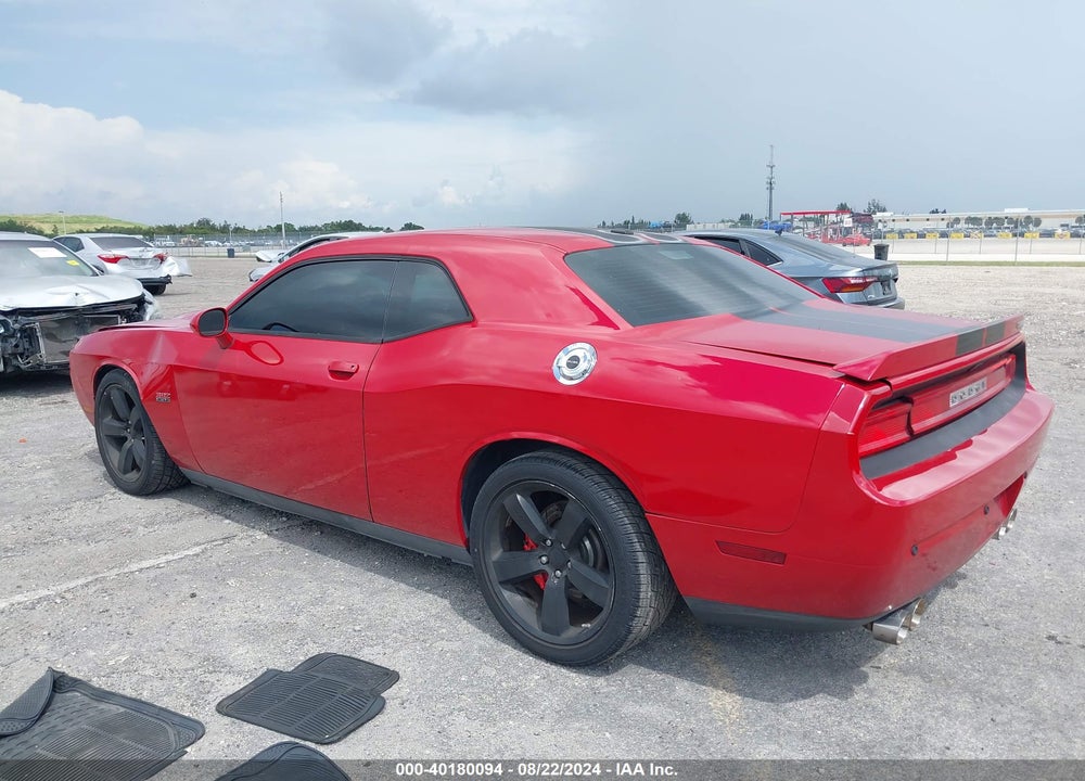 2012 DODGE CHALLENGER SRT8 392 VIN: 2C3CDYCJ5CH161050