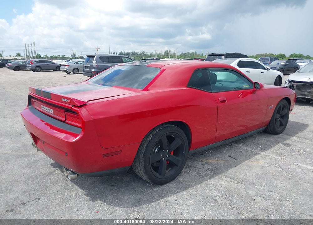 2012 DODGE CHALLENGER SRT8 392 VIN: 2C3CDYCJ5CH161050