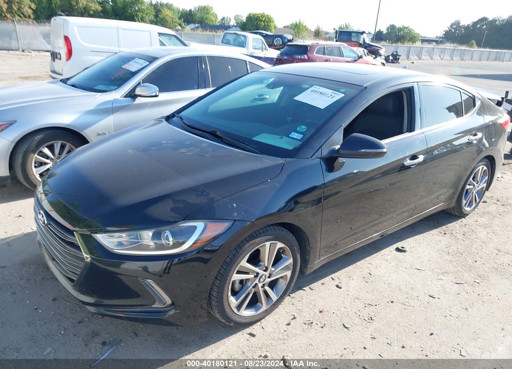 2017 HYUNDAI ELANTRA LIMITED VIN: 5NPD84LF8HH120810