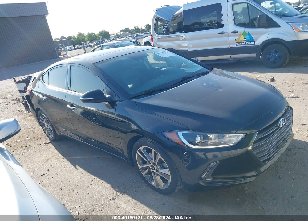 2017 HYUNDAI ELANTRA LIMITED VIN: 5NPD84LF8HH120810