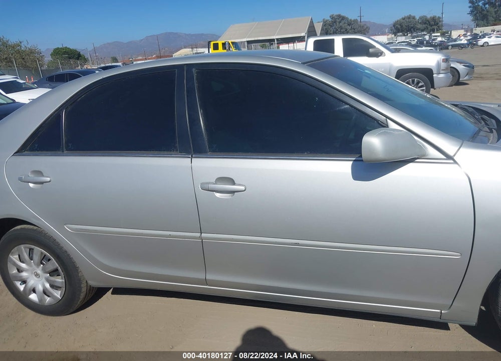 2005 TOYOTA CAMRY LE VIN: 4T1BE32K45U412346