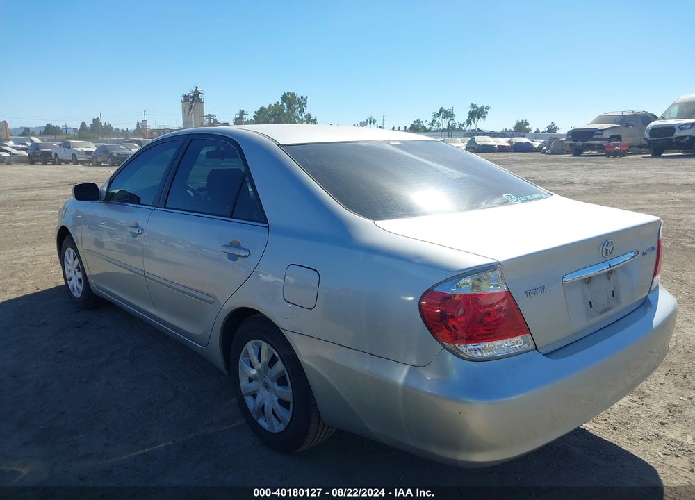 2005 TOYOTA CAMRY LE VIN: 4T1BE32K45U412346
