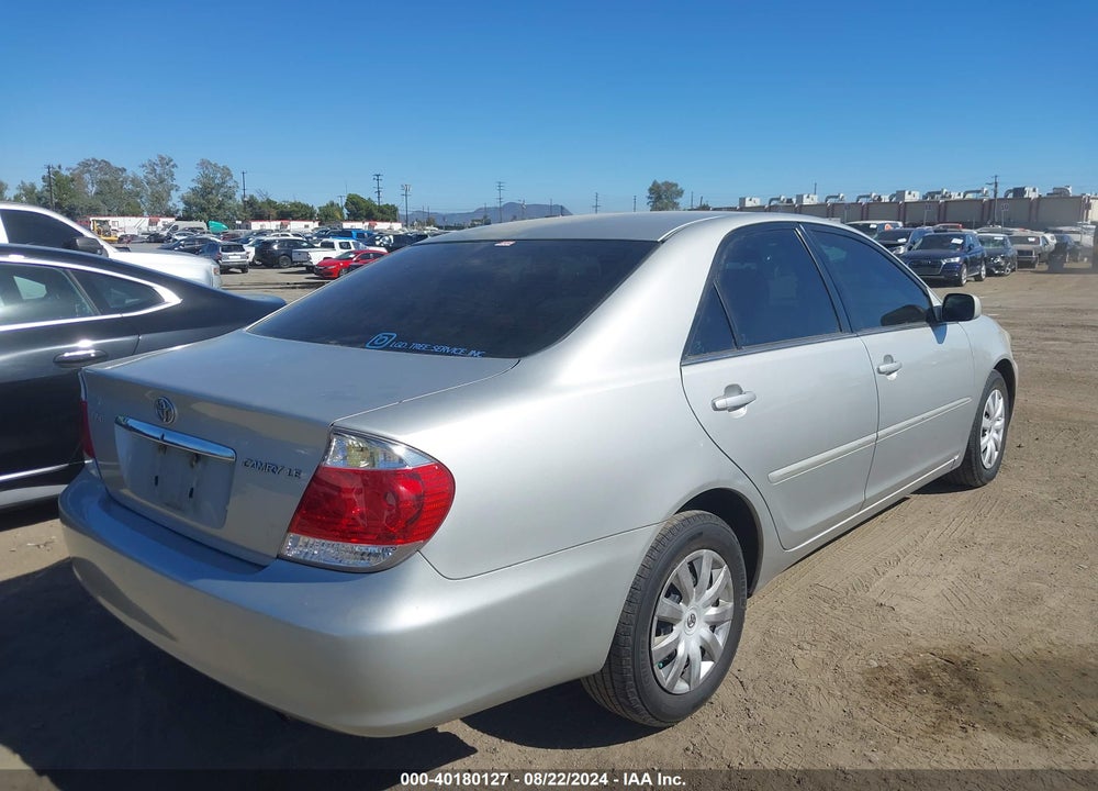 2005 TOYOTA CAMRY LE VIN: 4T1BE32K45U412346