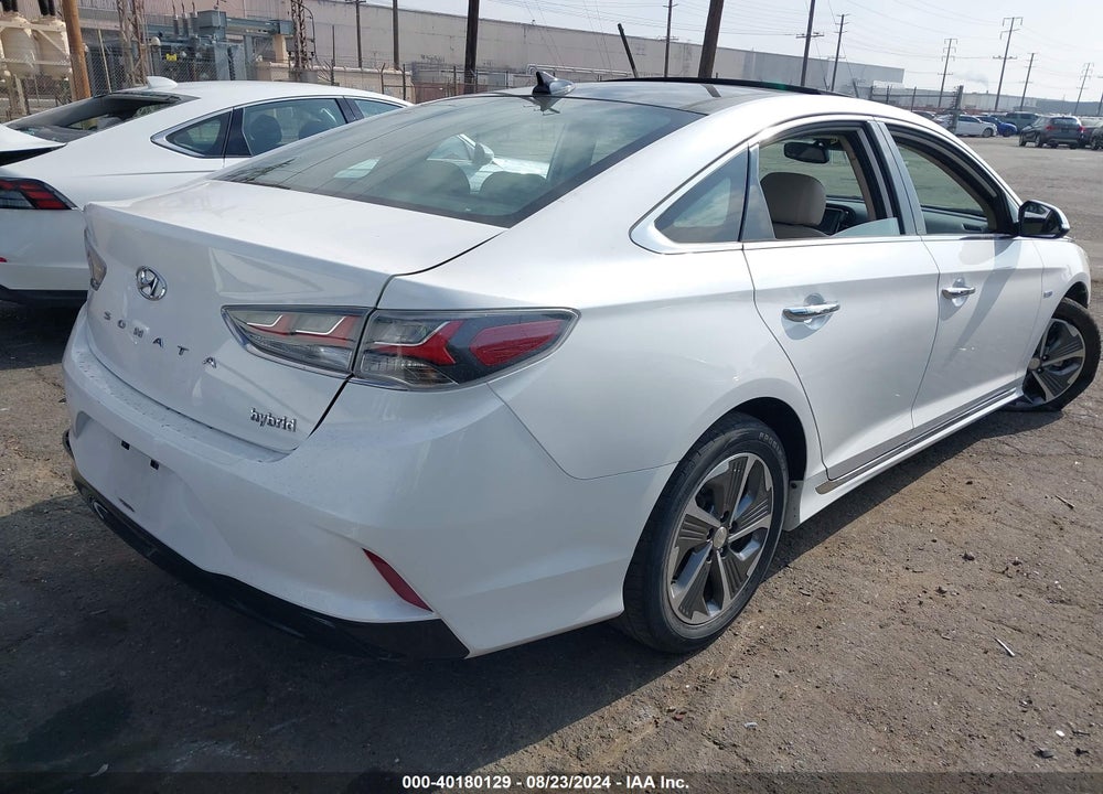 2019 HYUNDAI SONATA HYBRID LIMITED VIN: KMHE34L36KA088670