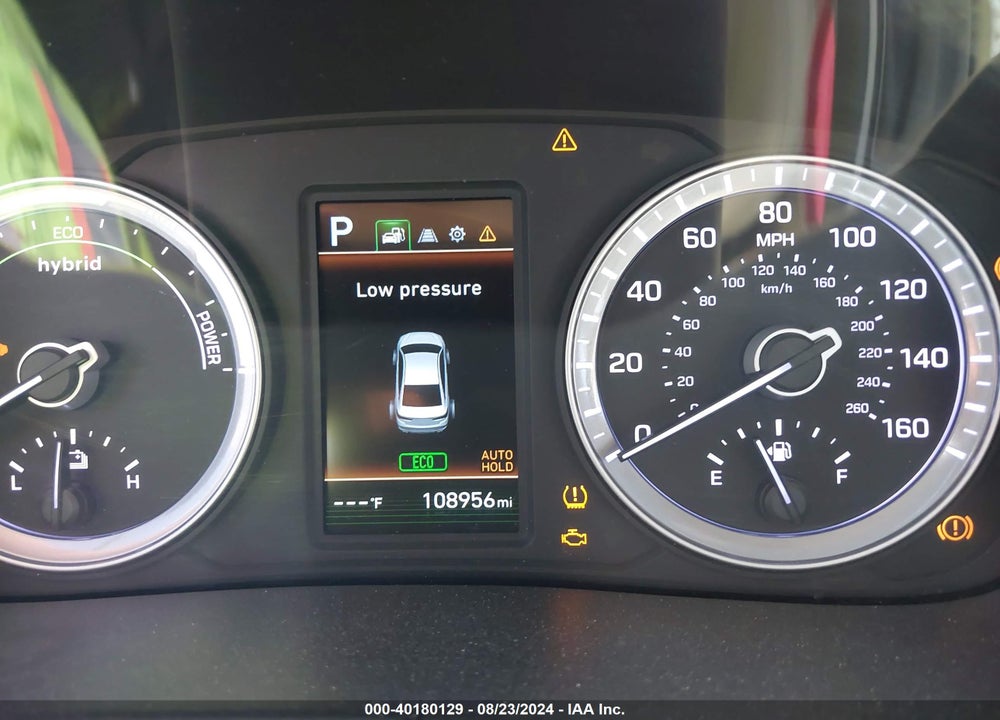 2019 HYUNDAI SONATA HYBRID LIMITED VIN: KMHE34L36KA088670