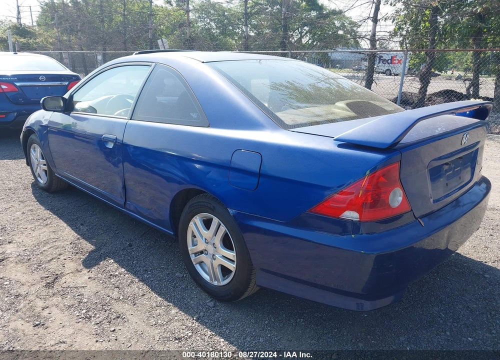 2005 HONDA CIVIC EX VIN: 1HGEM22935L020686