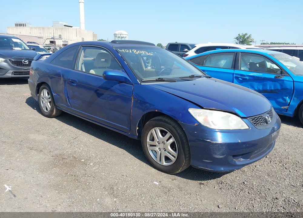 2005 HONDA CIVIC EX VIN: 1HGEM22935L020686