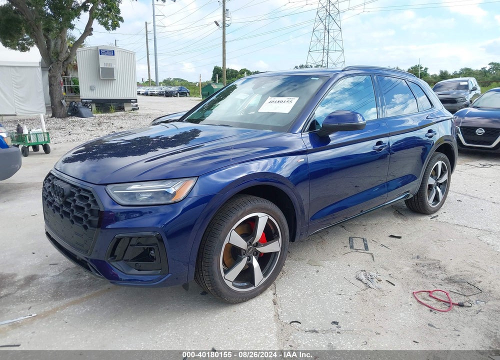 2024 AUDI Q5 PREMIUM PLUS 45 TFSI S LINE QUATTRO VIN: WA1EAAFY1R2102053