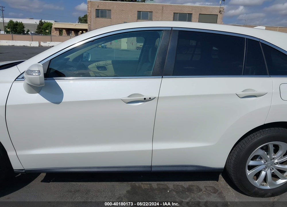 2018 ACURA RDX TECHNOLOGY   WATCH PLUS PACKAGES/TECHNOLOGY PACKAGE VIN: 5J8TB4H55JL010023