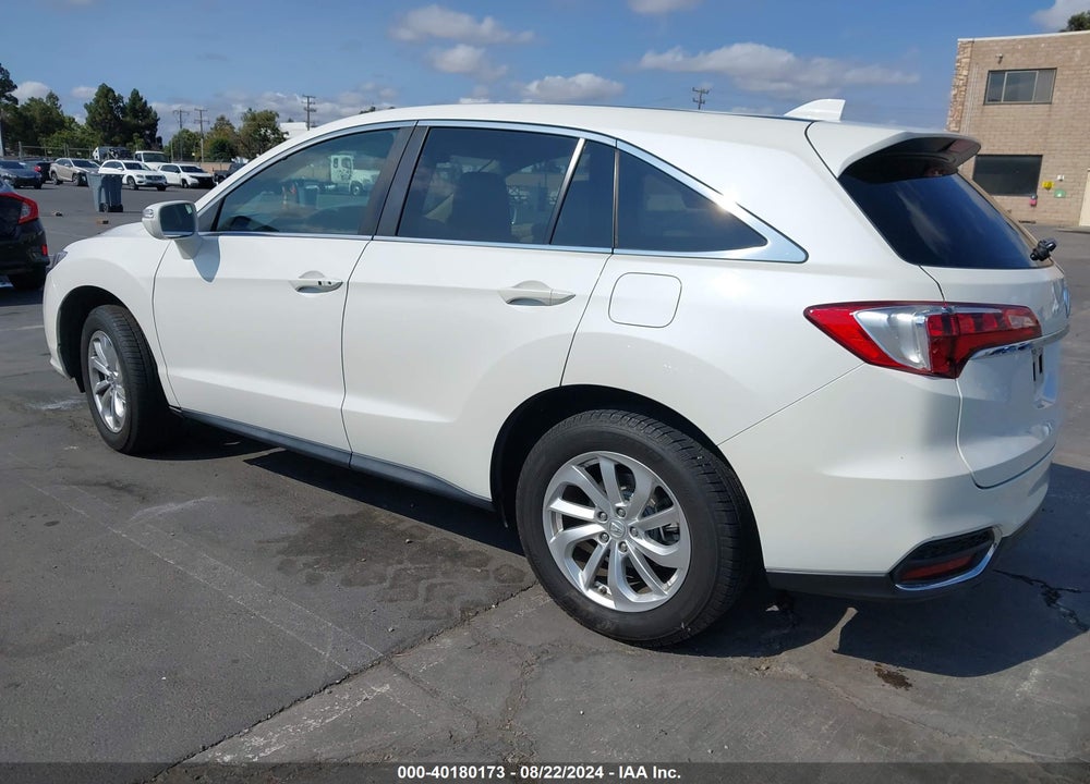 2018 ACURA RDX TECHNOLOGY   WATCH PLUS PACKAGES/TECHNOLOGY PACKAGE VIN: 5J8TB4H55JL010023