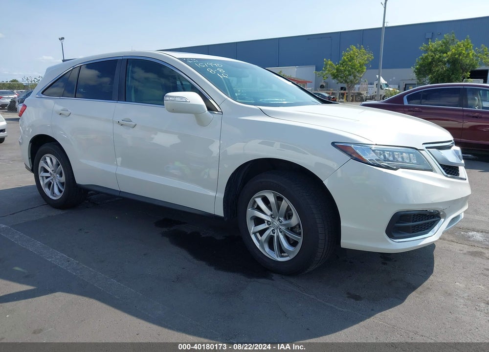 2018 ACURA RDX TECHNOLOGY   WATCH PLUS PACKAGES/TECHNOLOGY PACKAGE VIN: 5J8TB4H55JL010023