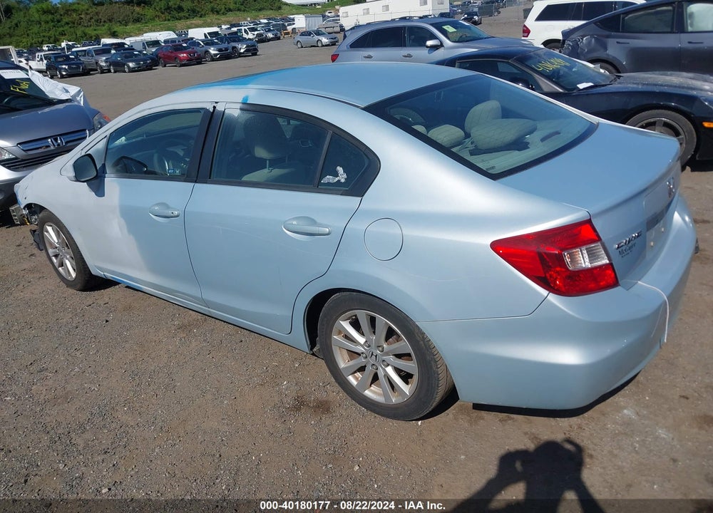 2012 HONDA CIVIC EX VIN: 19XFB2F81CE325717