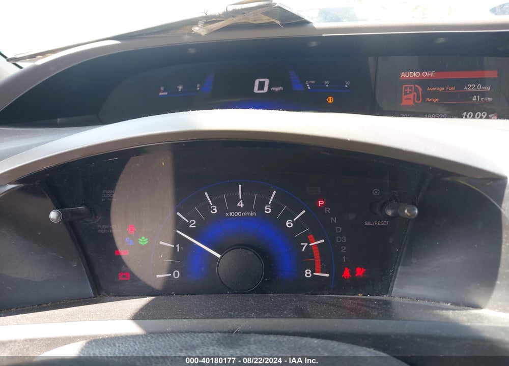 2012 HONDA CIVIC EX VIN: 19XFB2F81CE325717