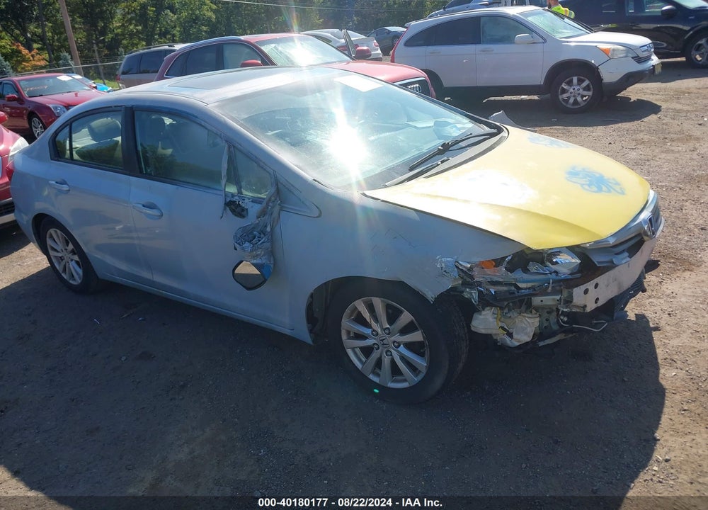 2012 HONDA CIVIC EX VIN: 19XFB2F81CE325717