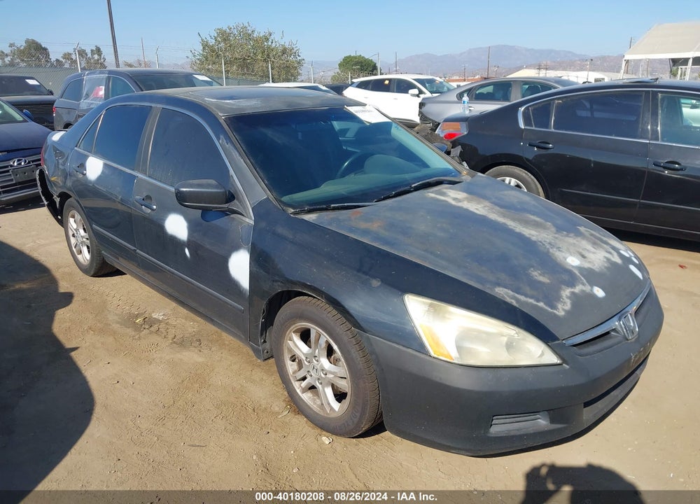 2007 HONDA ACCORD 2.4 EX VIN: 1HGCM56757A149500
