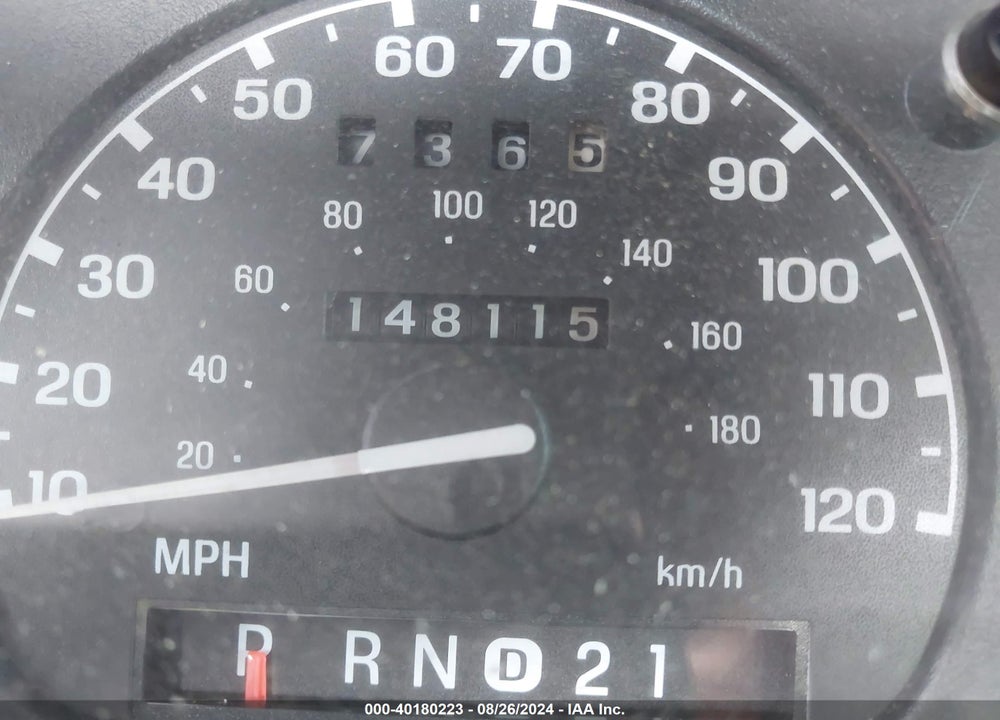 1998 FORD RANGER SPLASH/XL/XLT VIN: 1FTYR14X1WTA03924