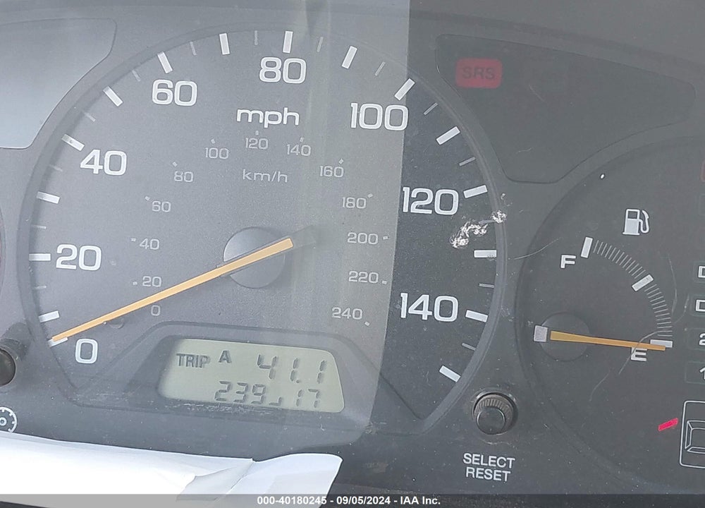 2000 HONDA ACCORD 3.0 EX VIN: 1HGCG1659YA018554