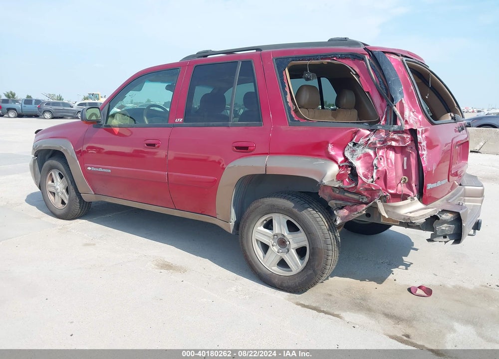 2002 CHEVROLET TRAILBLAZER LTZ VIN: 1GNDT13S322413833