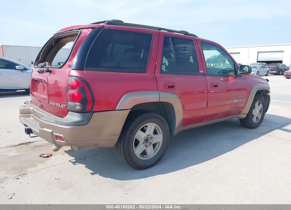 2002 CHEVROLET TRAILBLAZER LTZ VIN: 1GNDT13S322413833
