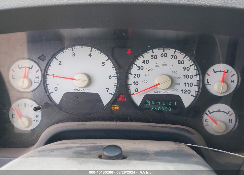 2007 DODGE RAM 1500 SLT VIN: 1D7HA18P17S273783