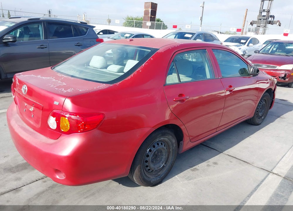 2010 TOYOTA COROLLA LE VIN: 1NXBU4EE8AZ242033