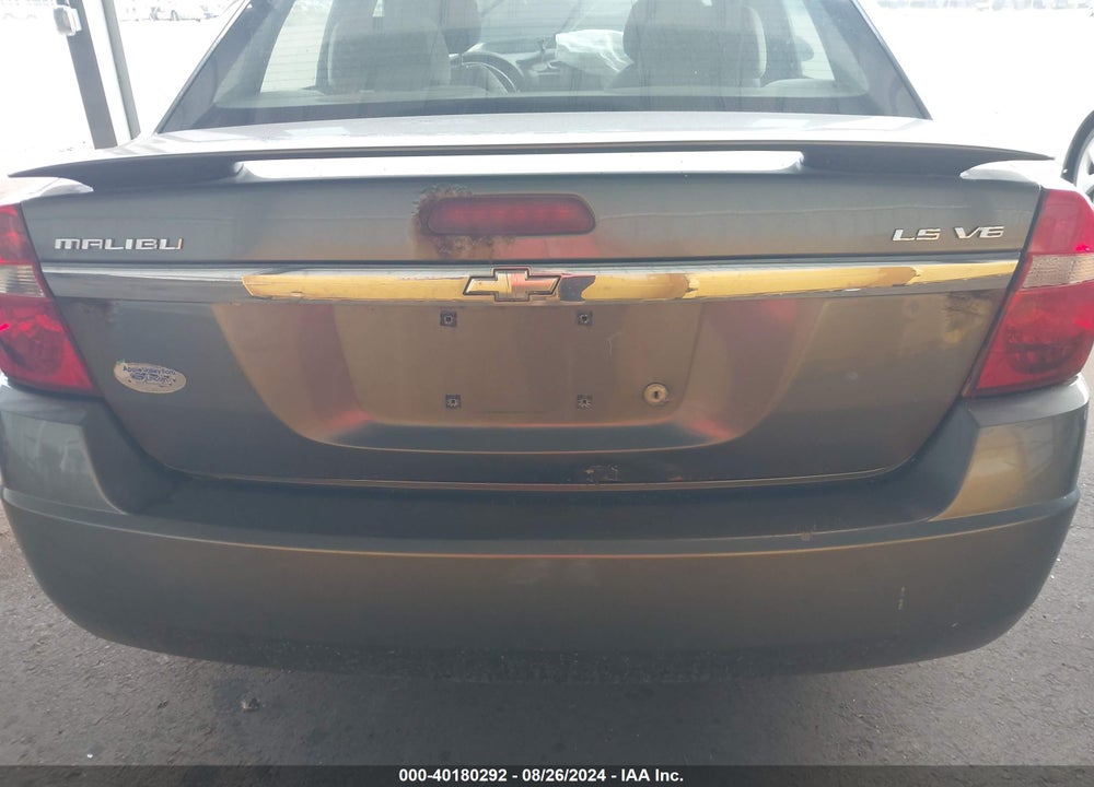 2005 CHEVROLET MALIBU LS VIN: 1G1ZT52825F227427
