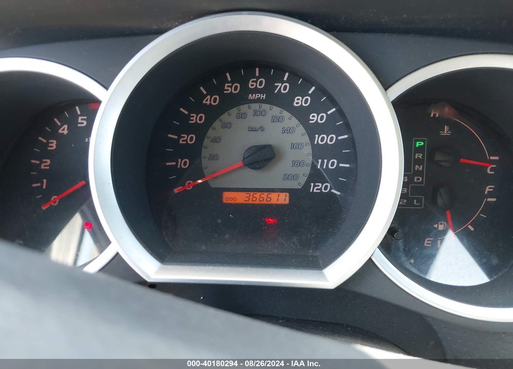 2006 TOYOTA TACOMA PRERUNNER V6 VIN: 5TEKU72N26Z190178