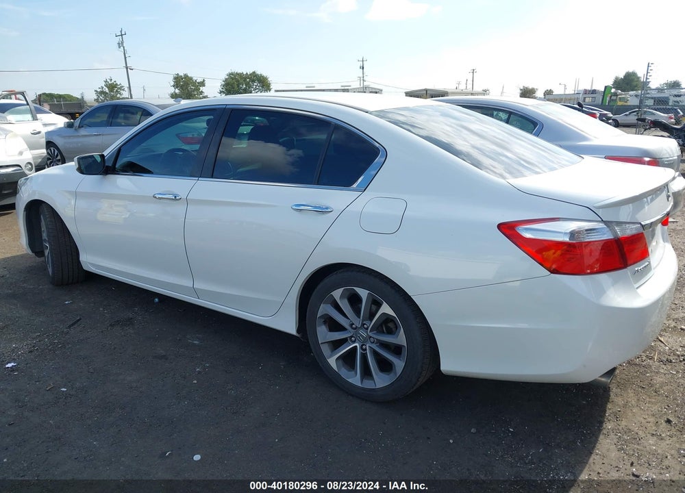 2015 HONDA ACCORD SPORT VIN: 1HGCR2F58FA263181