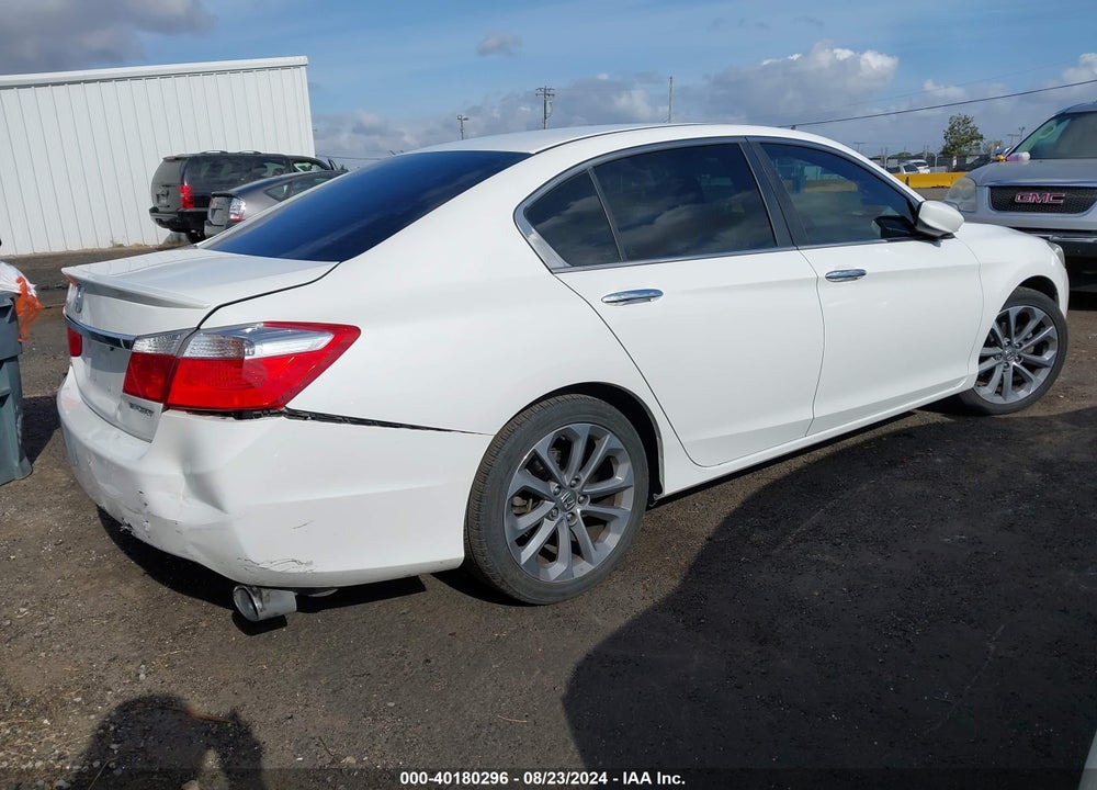 2015 HONDA ACCORD SPORT VIN: 1HGCR2F58FA263181