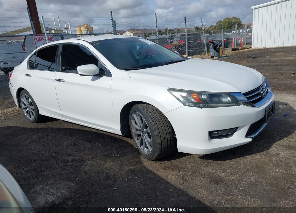 2015 HONDA ACCORD SPORT VIN: 1HGCR2F58FA263181